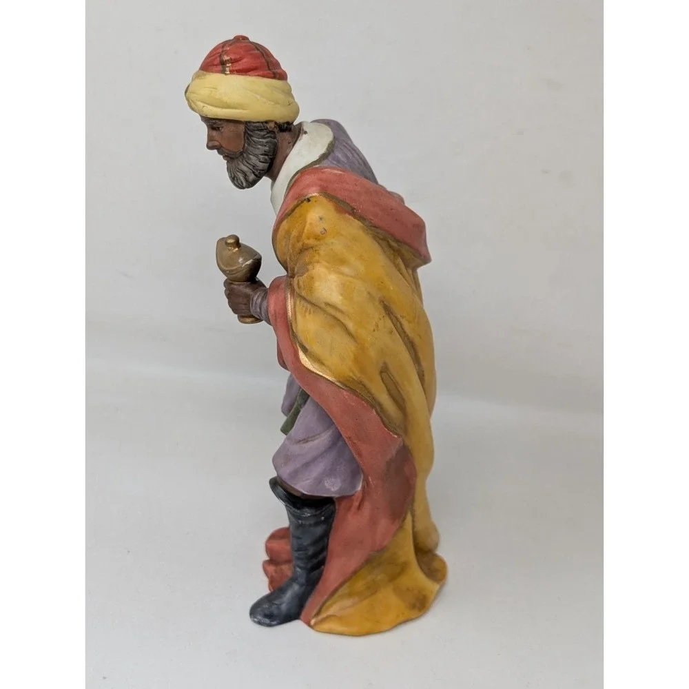 O'Well Grandeur Noel WISE MAN Nativity Set Porcelain Replacement Christmas VTG‎